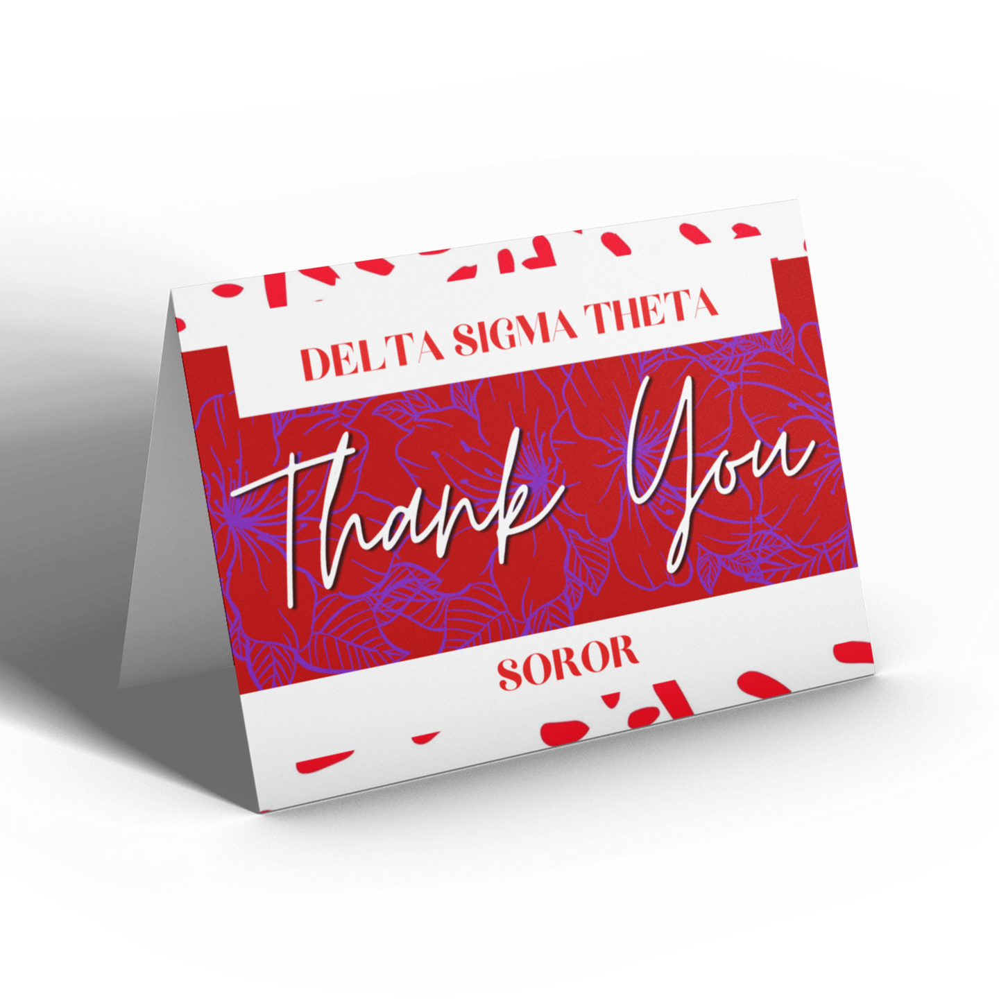 Thank You Soror Note Card