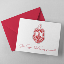 Load image into Gallery viewer, DST Crest Note Card
