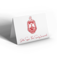 Load image into Gallery viewer, DST Crest Note Card
