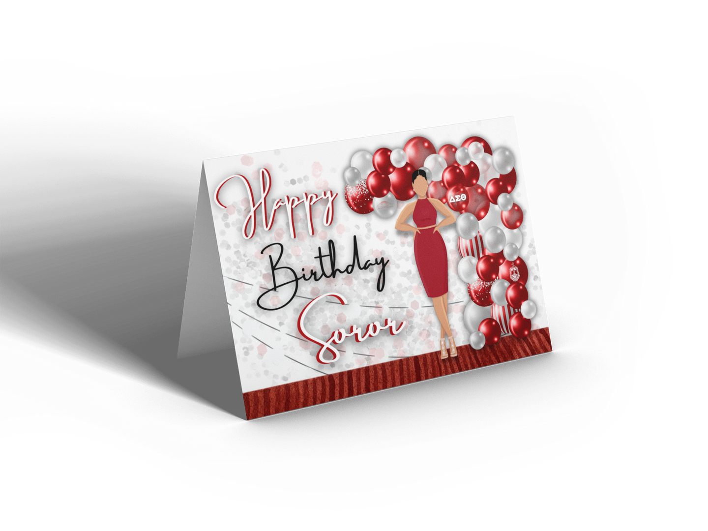 Happy Birthday Soror DST Note Card